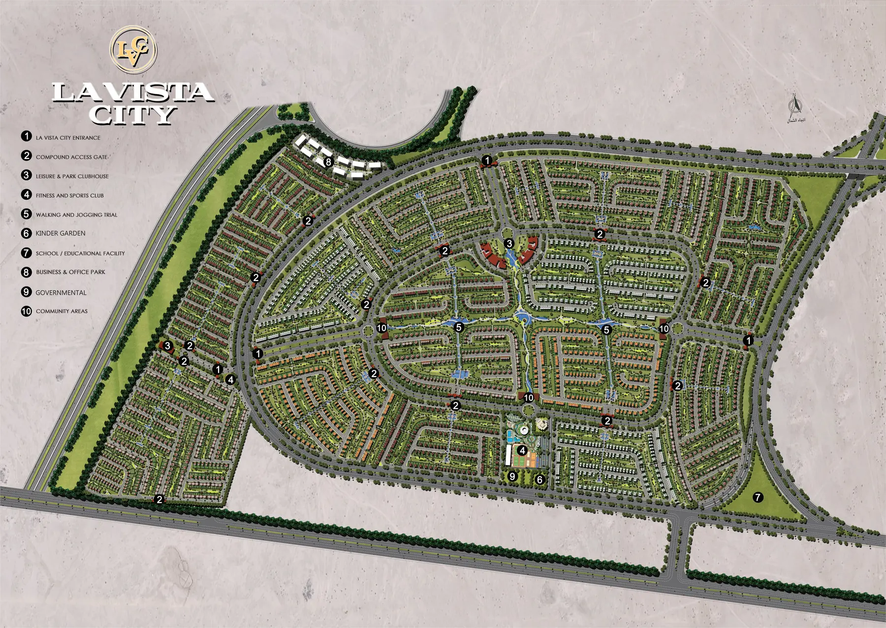 Master plan La Vista City